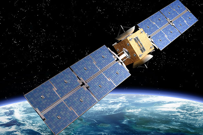 Telemetria, telecomandi e controllo termico per satellite di telecomunicazioni
